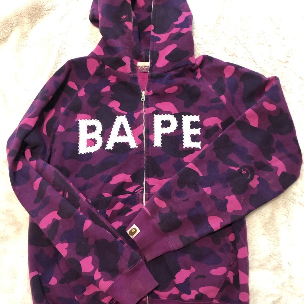 A Bathing Ape BAPE Swarovski Crystal hoodie